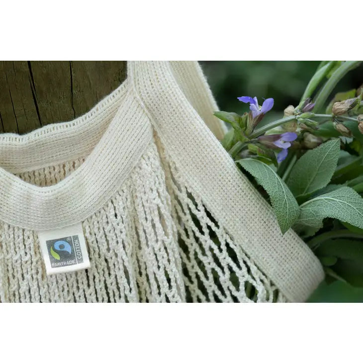 Fairtrade Certified Organic Cotton Natural String Bag