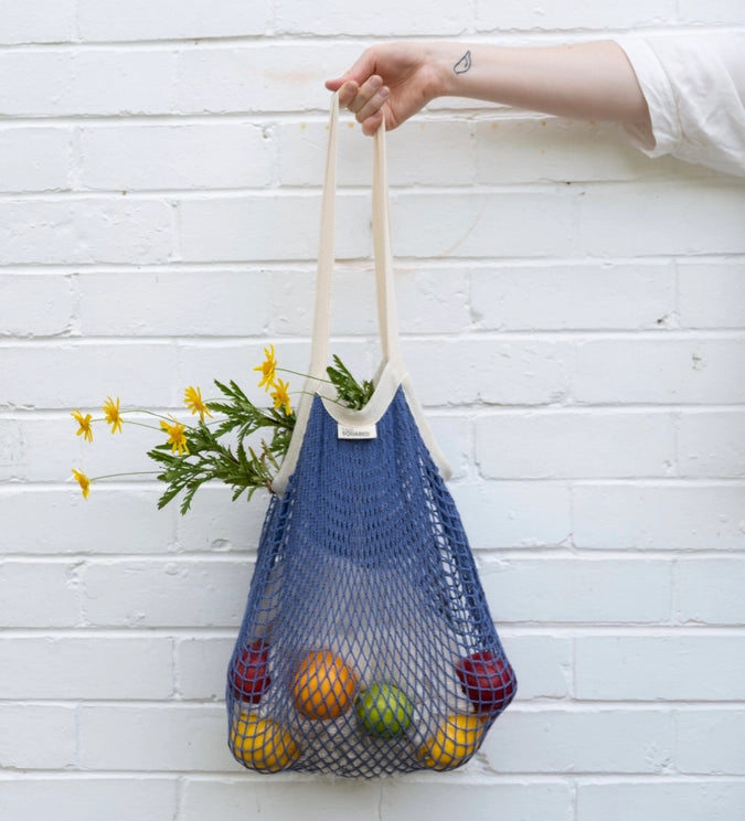 Fairtrade Certified Organic Cotton Colored String Bag