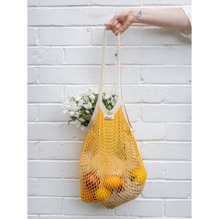 Fairtrade Certified Organic Cotton Colored String Bag