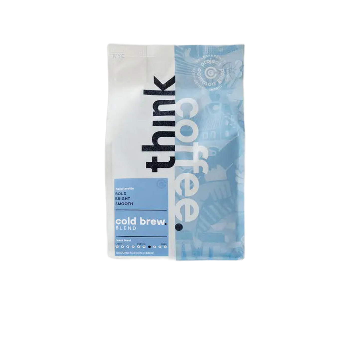 Think Coffee Pre-Ground Cold Brew Blend 12 oz