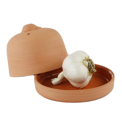 Terra Cotta Garlic Baker