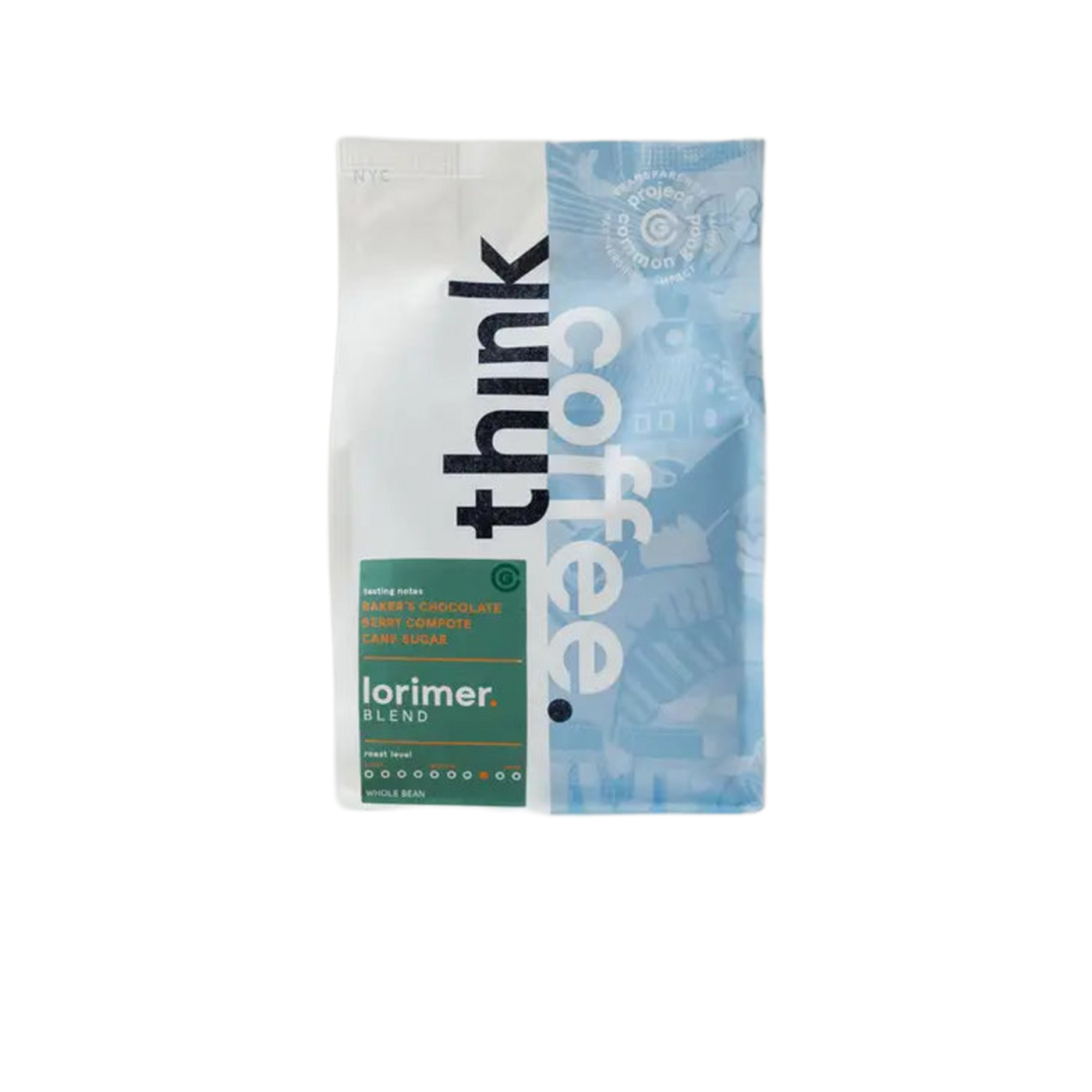 Think Coffee Lorimer Blend Dark Roast Coffee - Ground for Drip