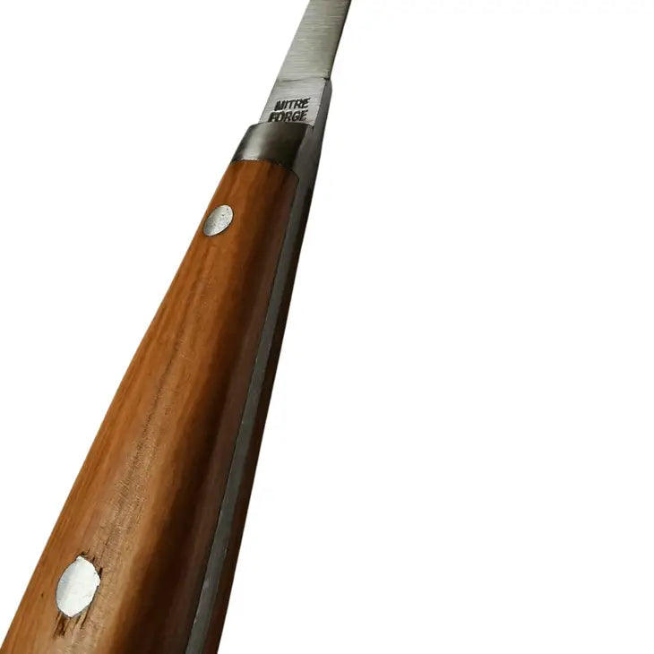 Oyster Lancet with Olive Wood Handle