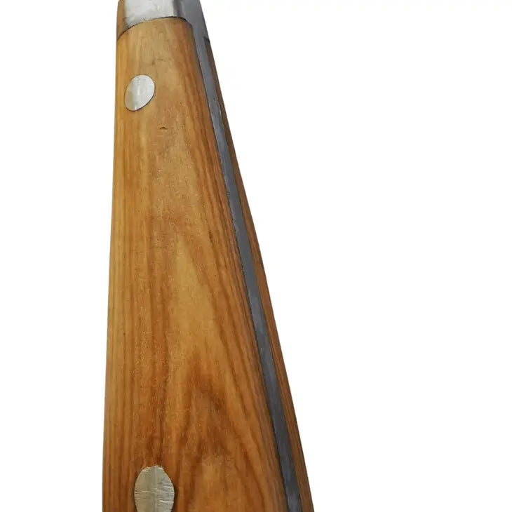 Oyster Lancet with Olive Wood Handle