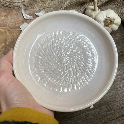 Handmade Ceramic Garlic Grater