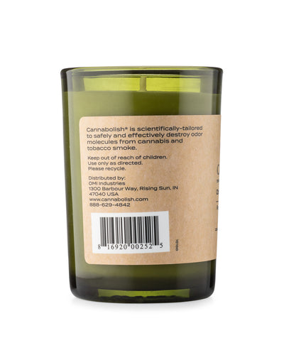 Cannabis Odor Removing Wintergreen Candle, 7oz