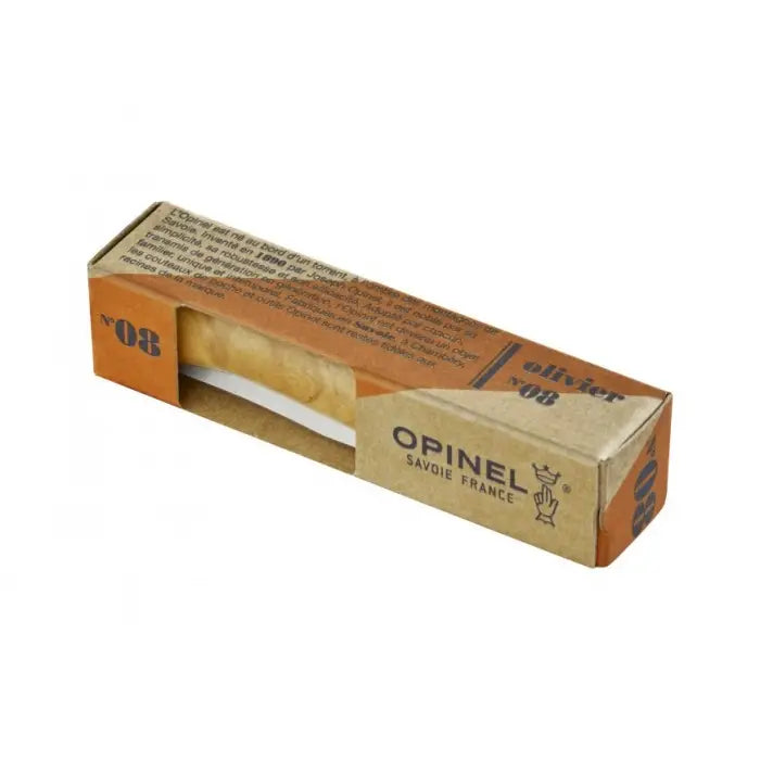 Opinel Olive Wood Pocket Knife No. 8